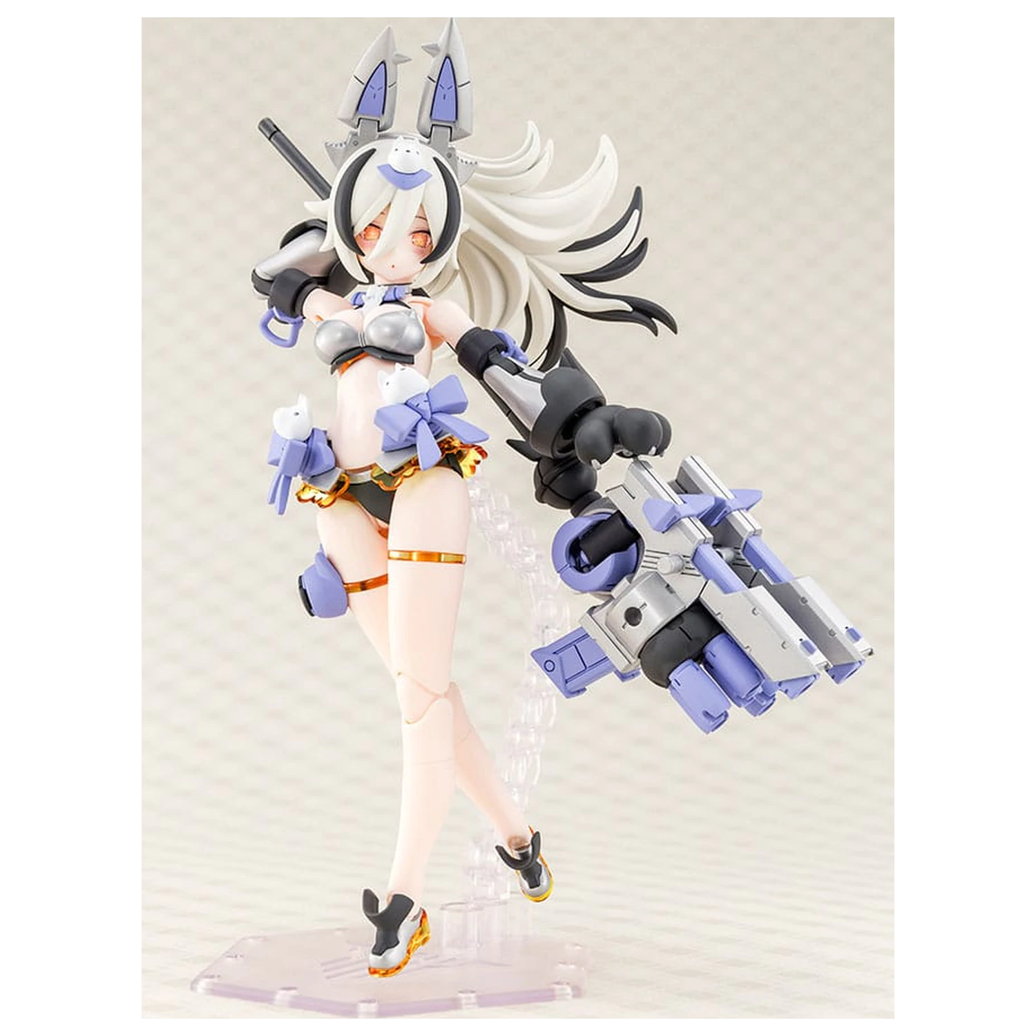 Megami Device Plastic Model Kit 1/1 Puni Mofu Gin Lang 16 cm           product photo