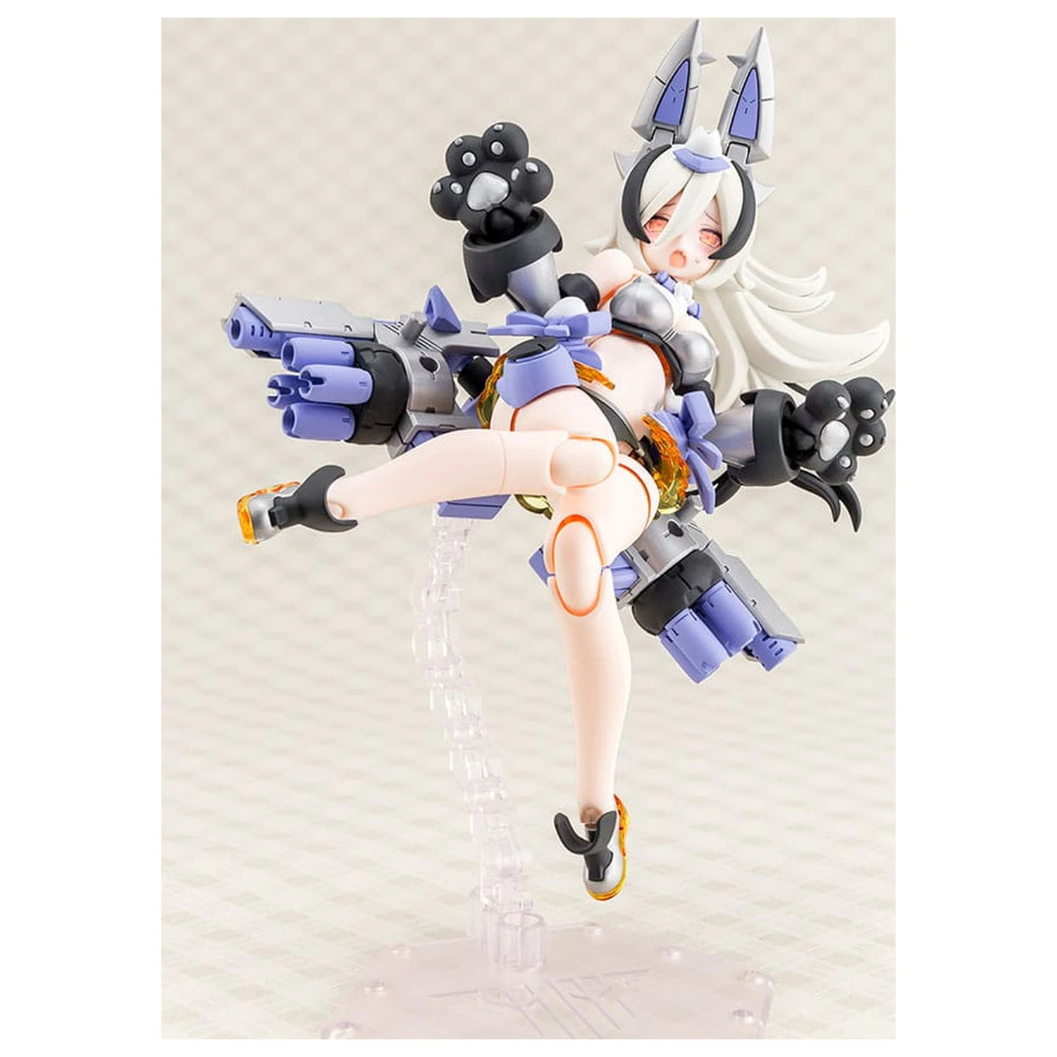 Megami Device Plastic Model Kit 1/1 Puni Mofu Gin Lang 16 cm           product photo