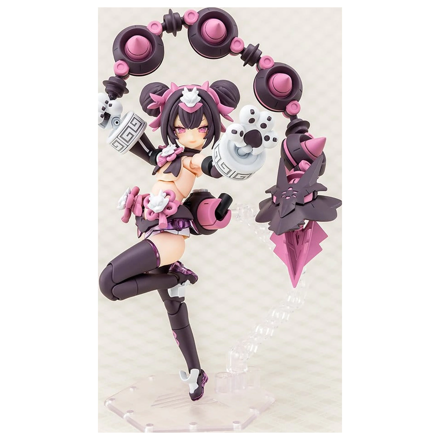 Megami Device Plastic Model 1/1 Puni Mofu Long 14 cm product photo