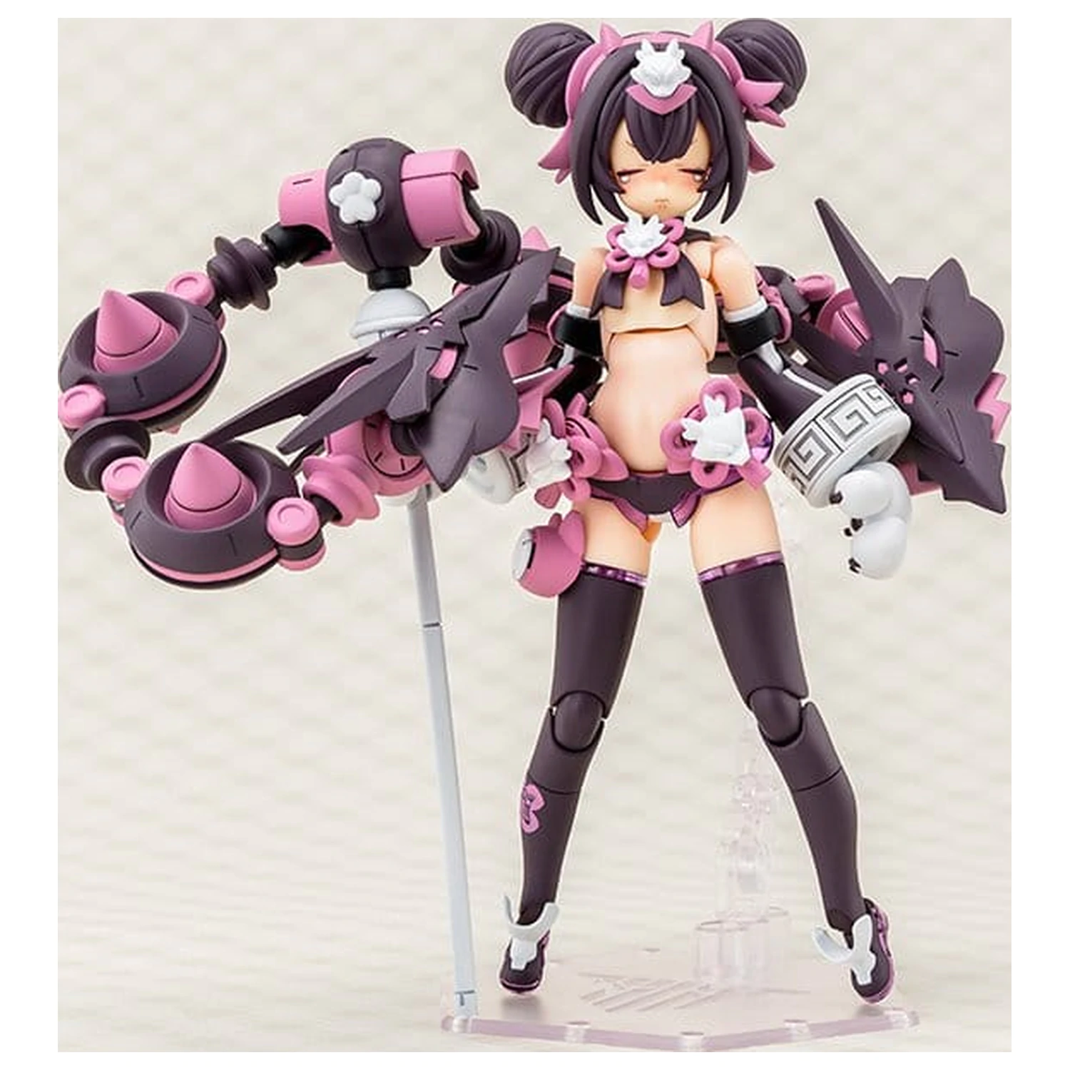 Megami Device Plastic Model 1/1 Puni Mofu Long 14 cm product photo