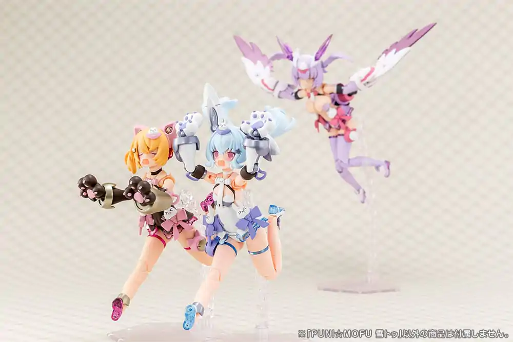 Megami Device Plastic Model Kit 1/1 Puni Mofu Yuki Tu 15 cm product photo