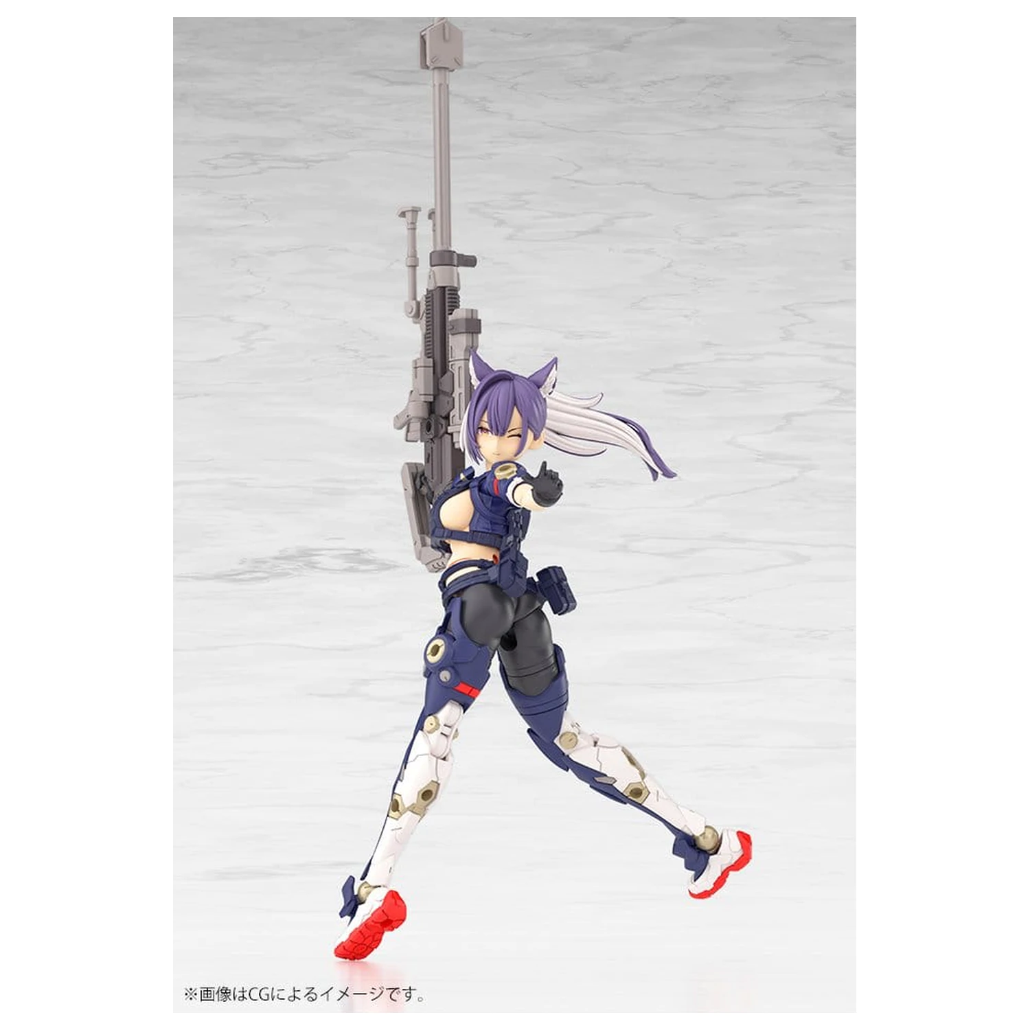 Megami Device Plastic Model Kit 1/1 Yggdrasis Skoll Sharpshooter 16 cm           product photo