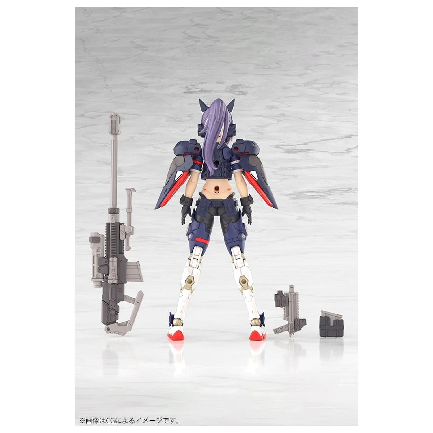 Megami Device Plastic Model Kit 1/1 Yggdrasis Skoll Sharpshooter 16 cm           product photo