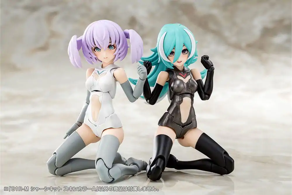 Megami Device Model Kit Accesoory Set B1R-M Chassis Kit Skin Color A product photo