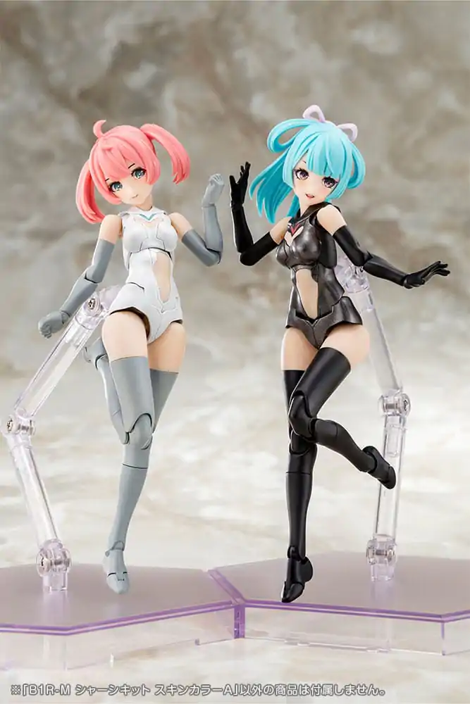 Megami Device Model Kit Accesoory Set B1R-M Chassis Kit Skin Color A product photo