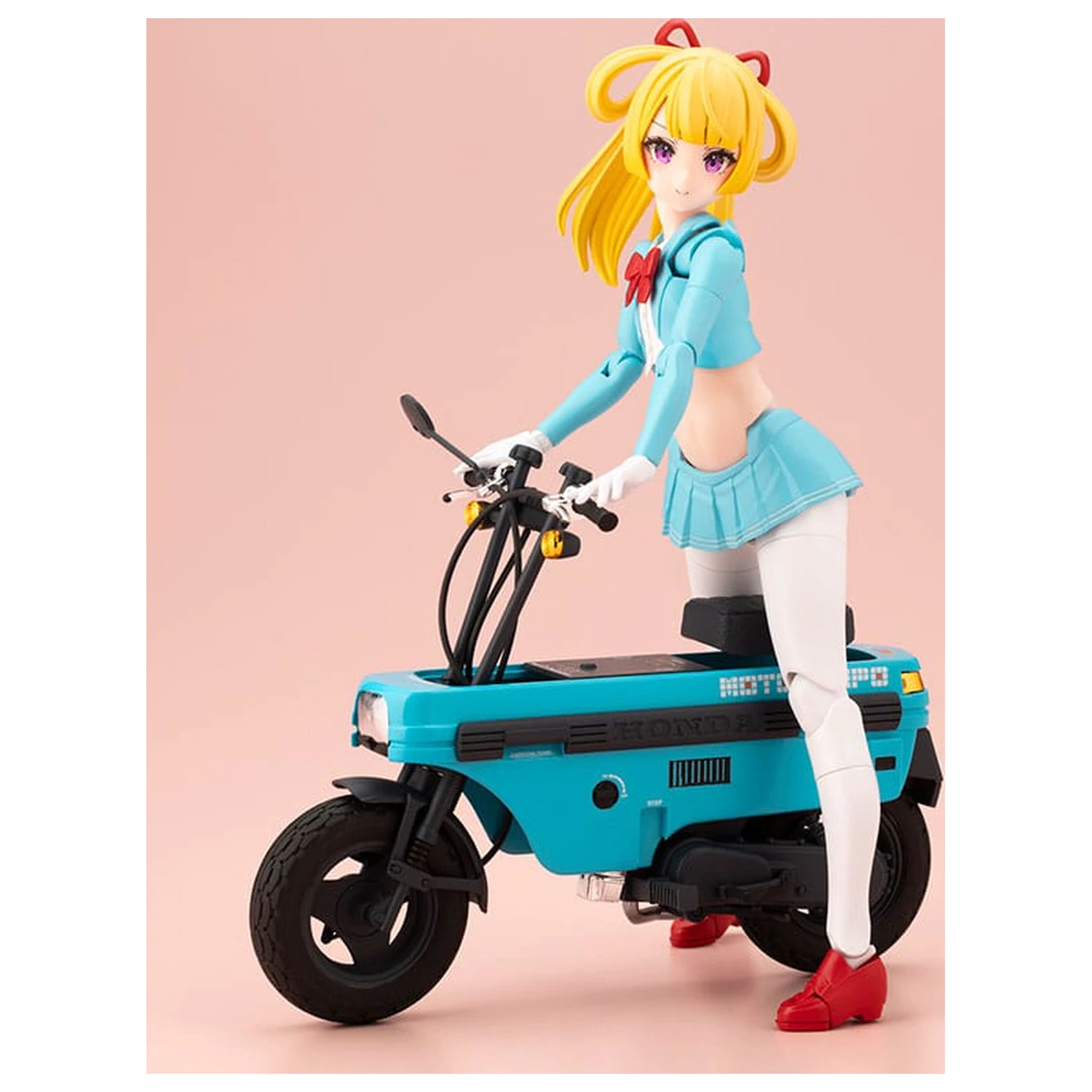 Megami Device Buster Doll Series Plastic Model Kit 1/1 Knight Alice with Honda AB12 Motocompo 15 cm  product photo