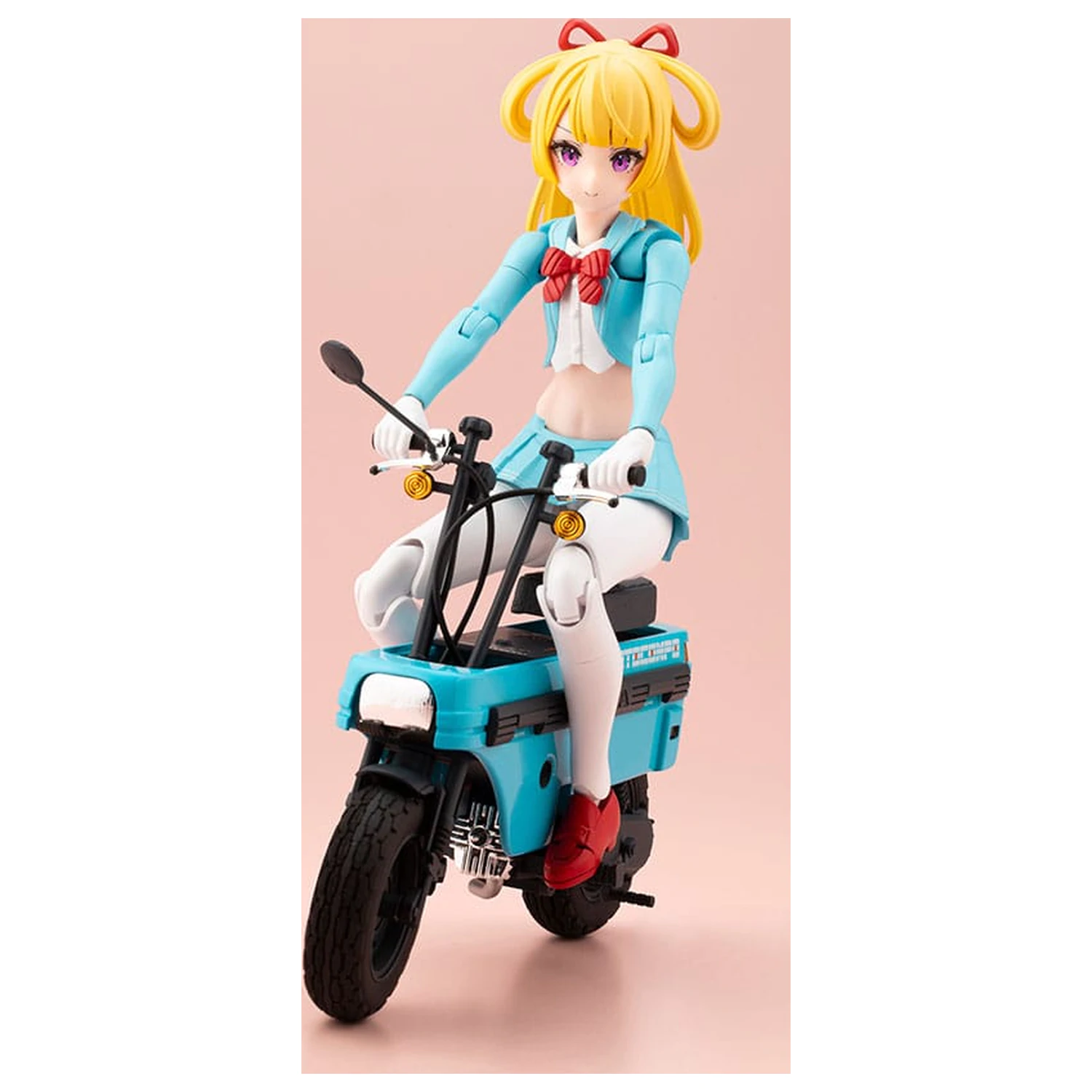 Megami Device Buster Doll Series Plastic Model Kit 1/1 Knight Alice with Honda AB12 Motocompo 15 cm  product photo