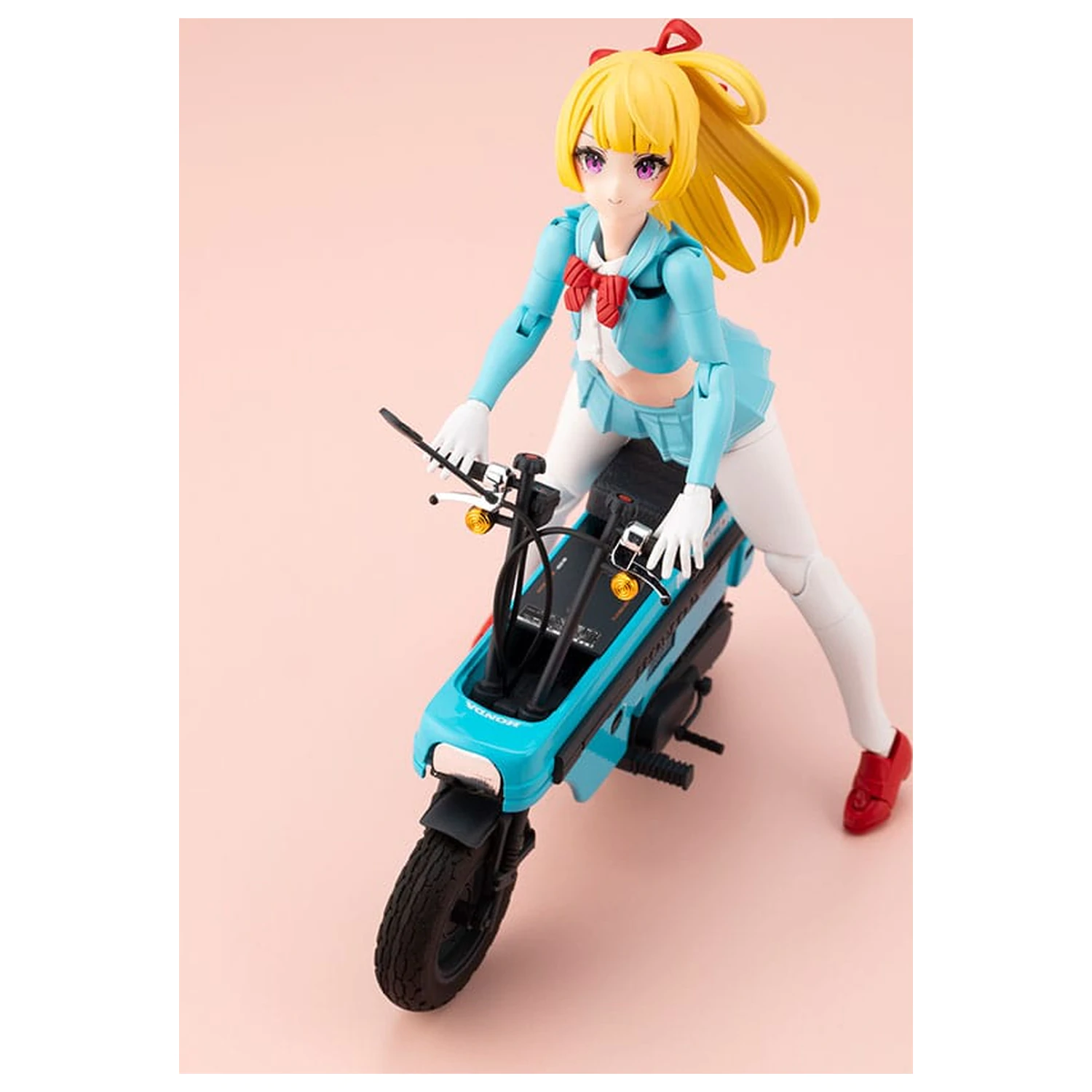 Megami Device Buster Doll Series Plastic Model Kit 1/1 Knight Alice with Honda AB12 Motocompo 15 cm  product photo