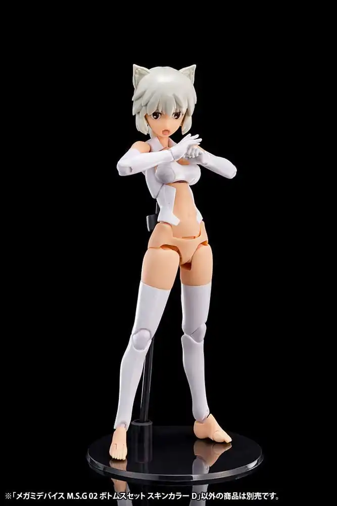 Megami Device M.S.G. Model Kit Accesoory Set 02 Bottoms Set Skin Color D product photo