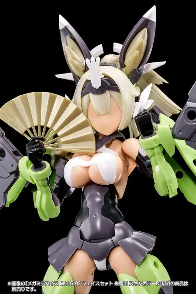 Megami Device M.S.G 03 Action Figure Accessory Set Face Asra Skin Color D product photo