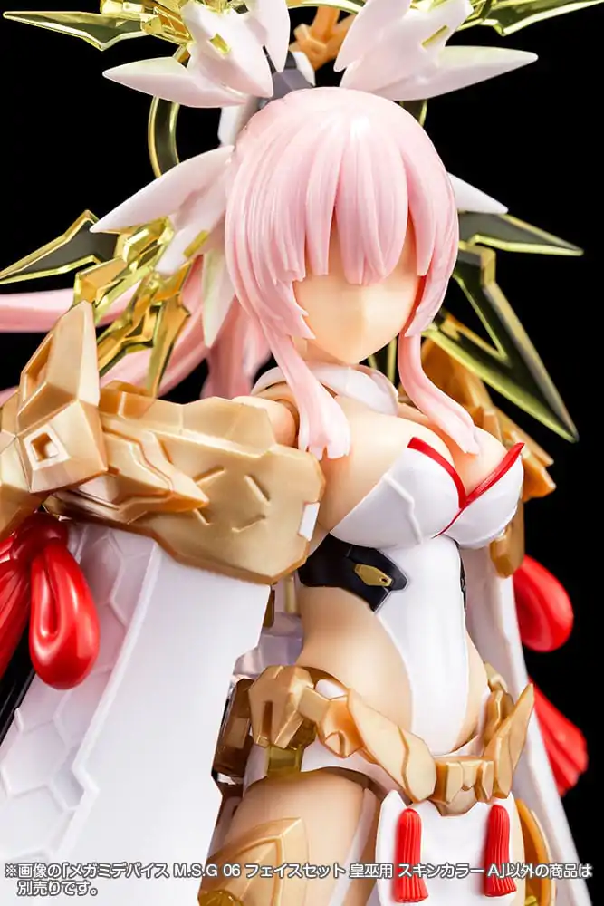 Megami Device M.S.G 05 Action Figure Accessory Set Face Auv Skin Color A product photo