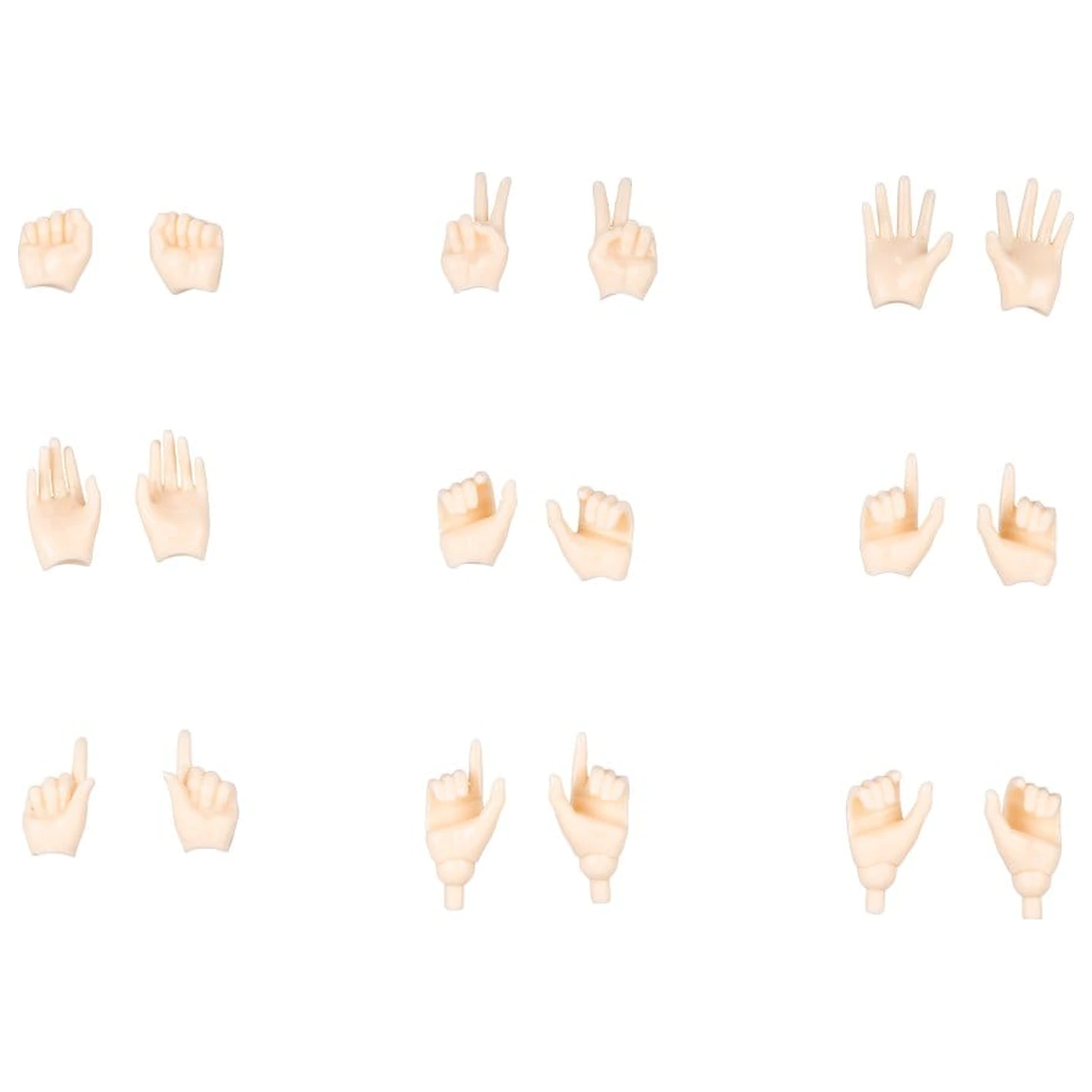 Megami Device M.S.G 09 Accessory Set 1/1 Hand Set Skin Color A product photo