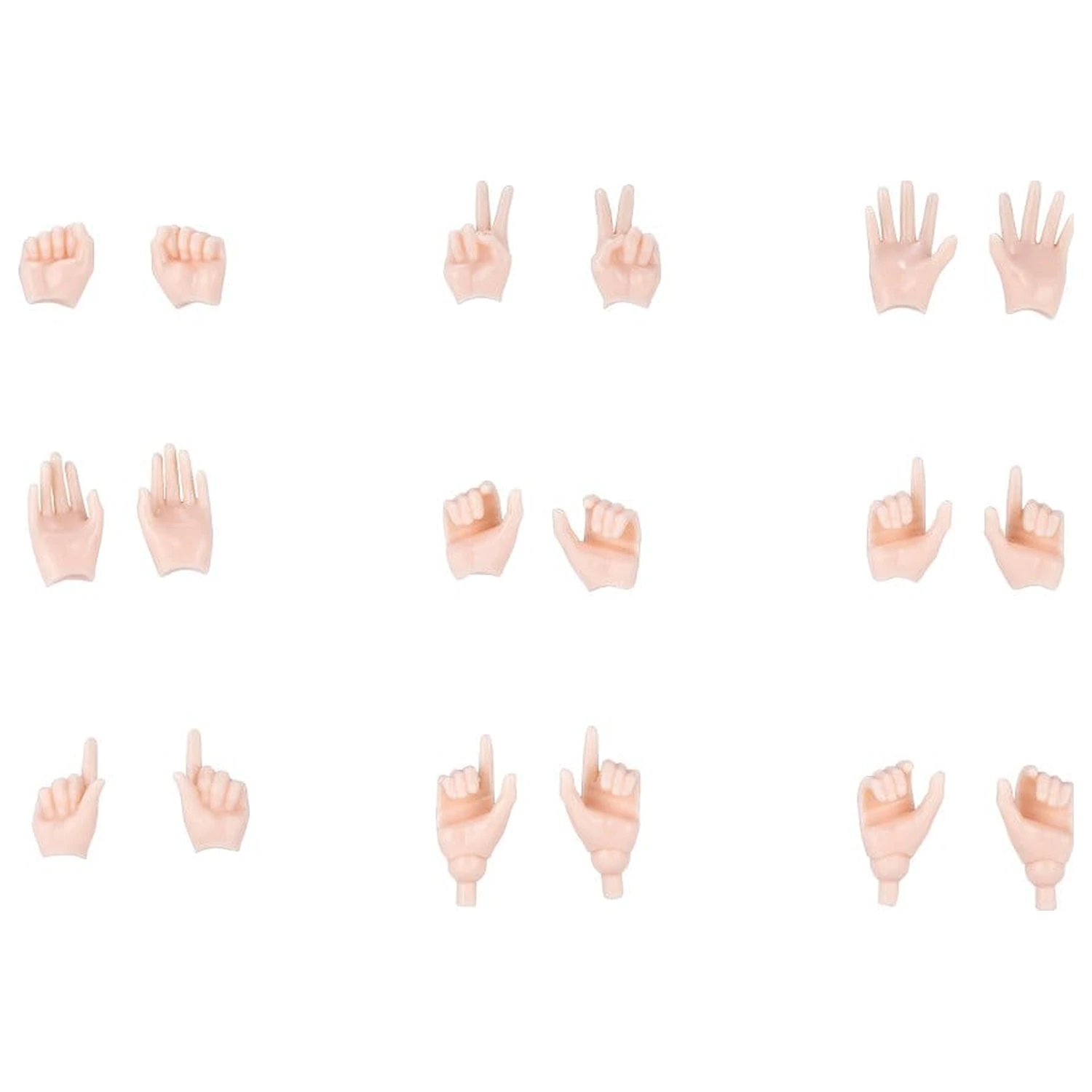 Megami Device M.S.G 09 Accessory Set 1/1 Hand Set Skin Color B product photo