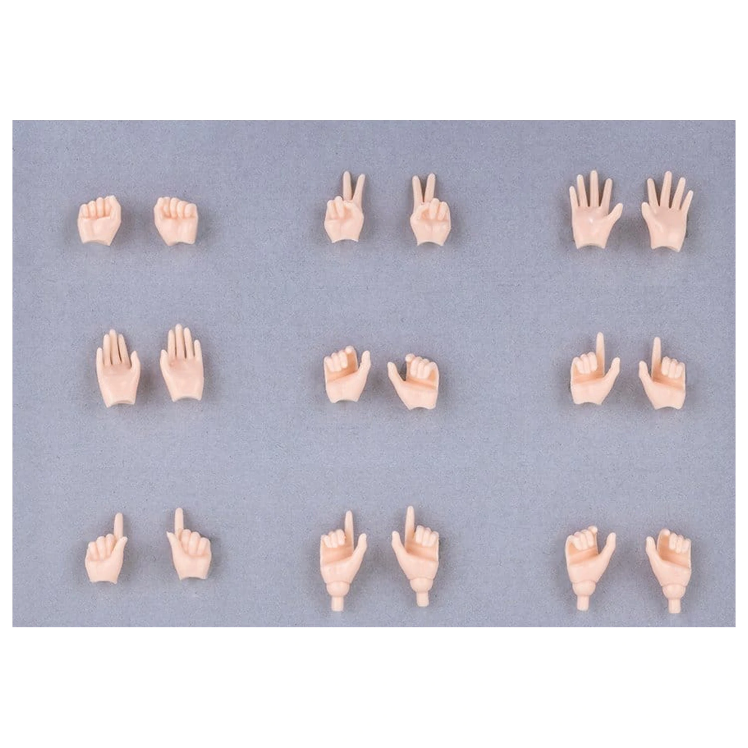 Megami Device M.S.G 09 Accessory Set 1/1 Hand Set Skin Color B product photo
