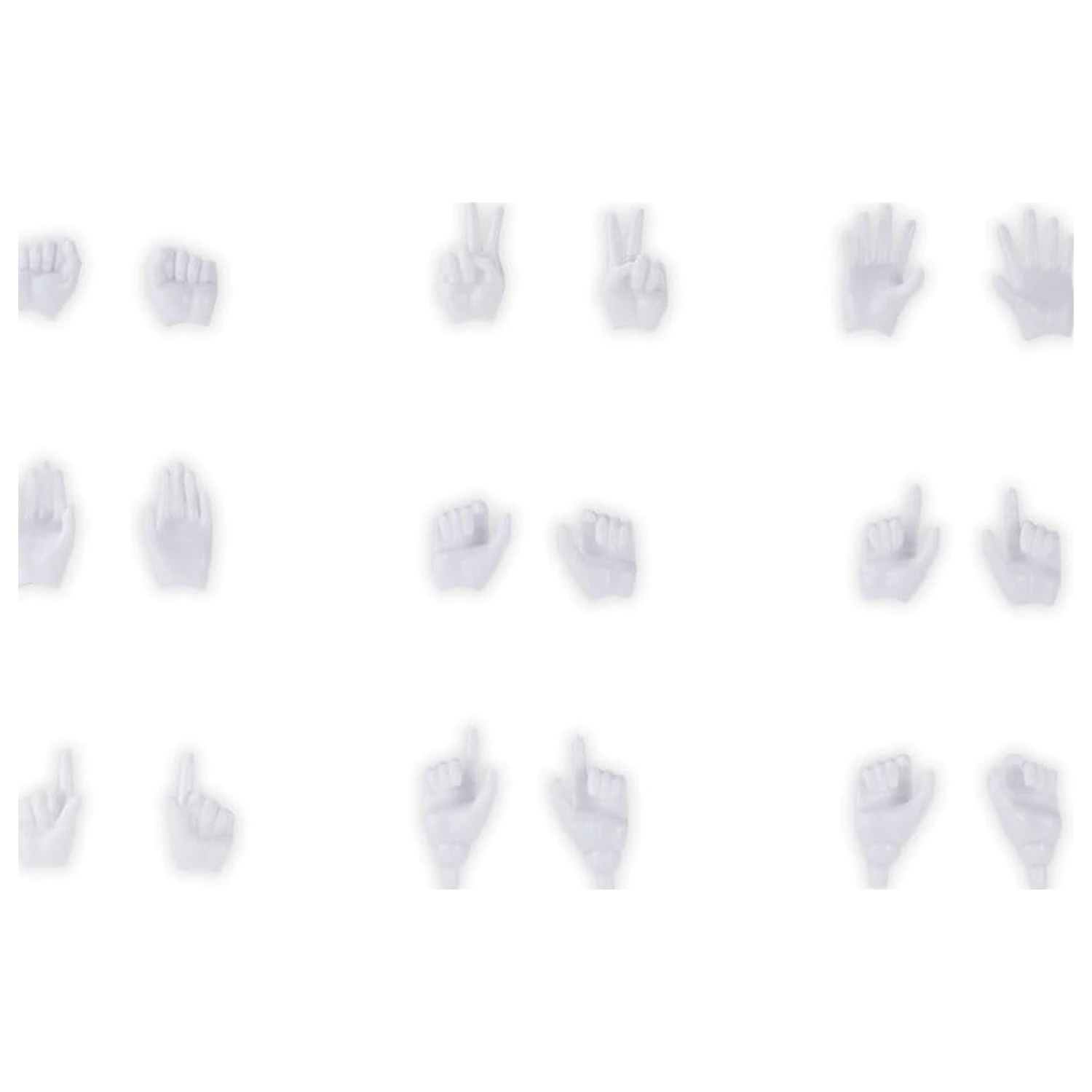 Megami Device M.S.G. Plastic Model Kit 1/1 09 Hand Set Skin Color White product photo