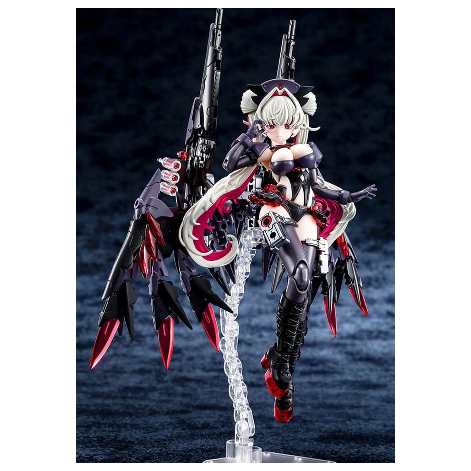 Megami Device Plastic Model 1/1 Desire Maiden Medic Night Shift 17 cm product photo