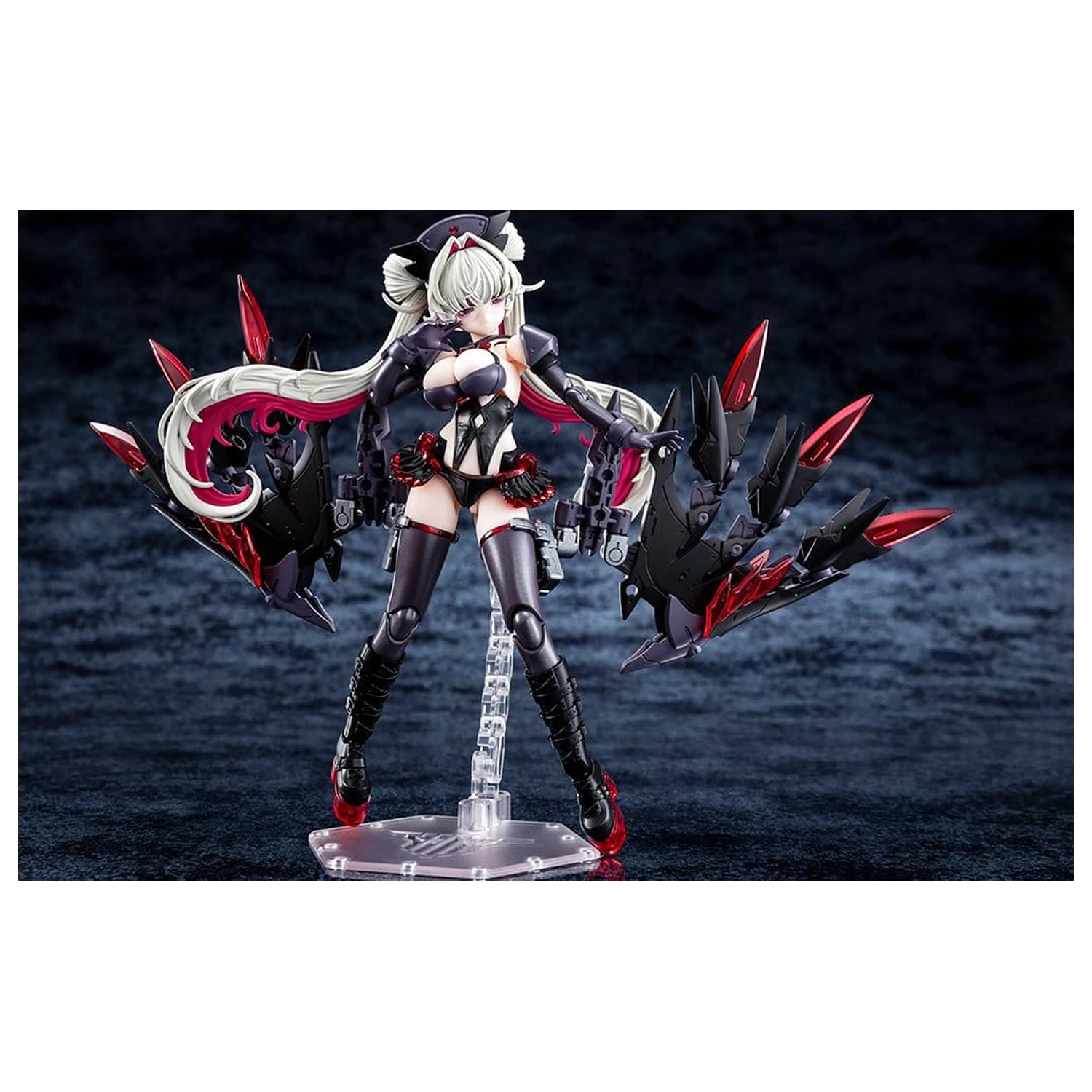 Megami Device Plastic Model 1/1 Desire Maiden Medic Night Shift 17 cm product photo