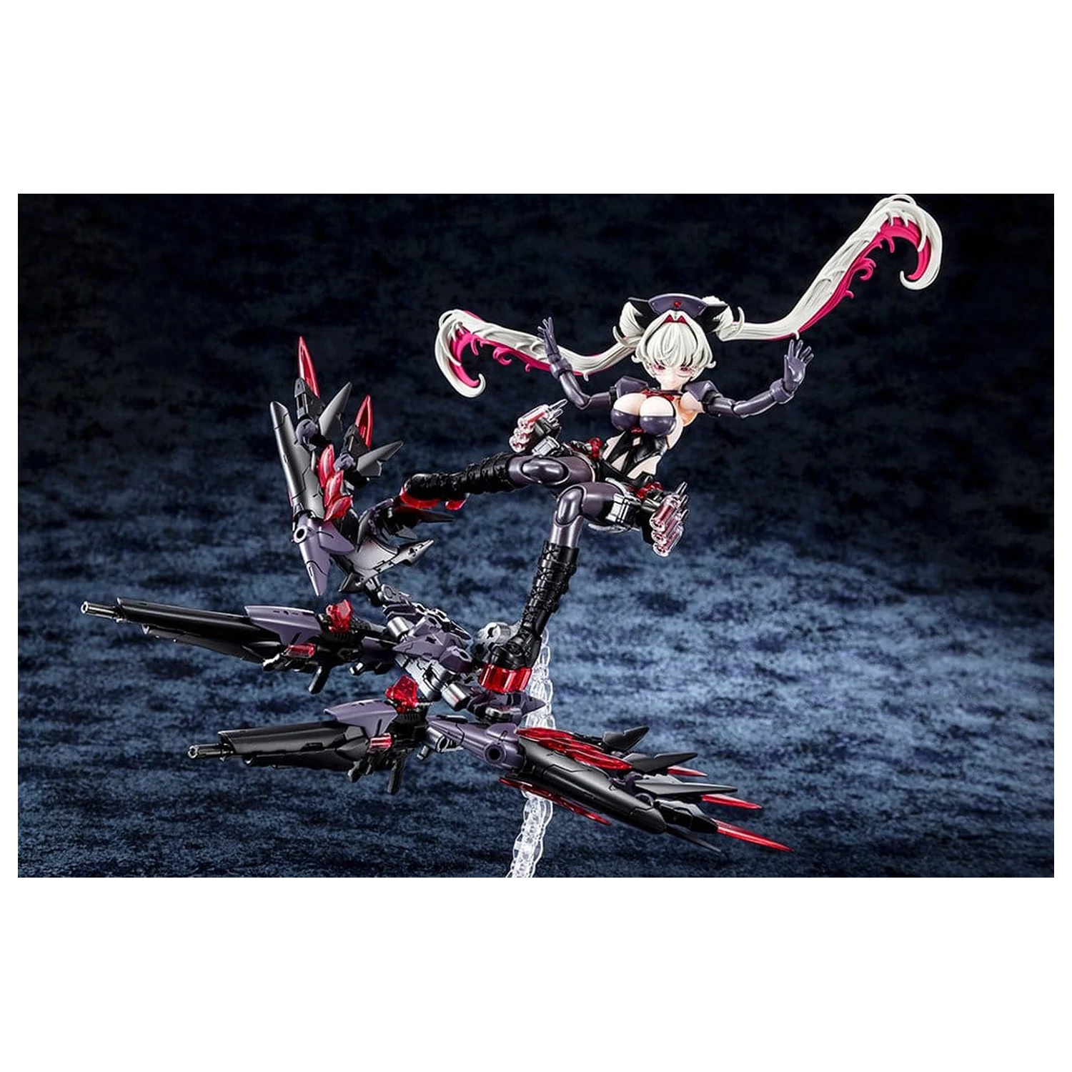 Megami Device Plastic Model 1/1 Desire Maiden Medic Night Shift 17 cm product photo