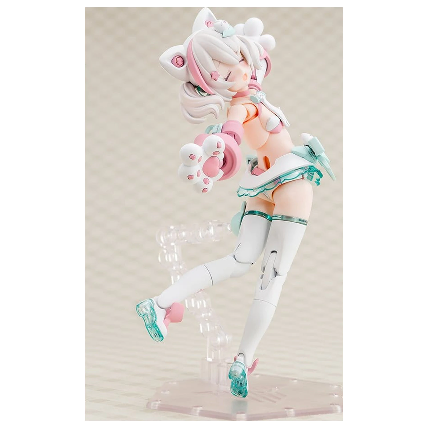 Megami Device Plastic Model Kit 1/1 Puni Mofu Shiro Mao 14 cm product photo
