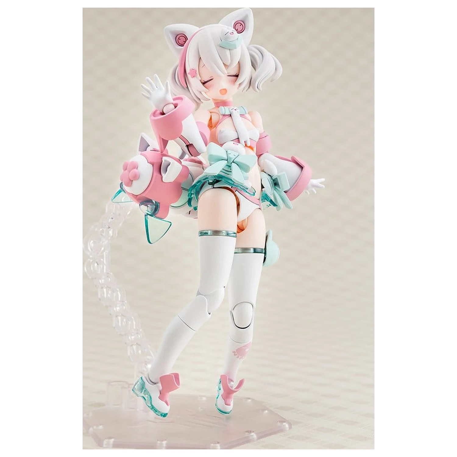 Megami Device Plastic Model Kit 1/1 Puni Mofu Shiro Mao 14 cm product photo