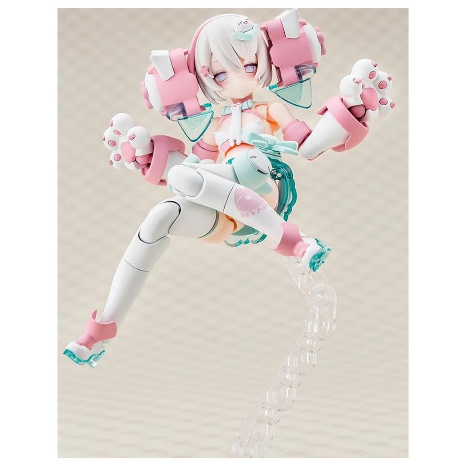 Megami Device Plastic Model Kit 1/1 Puni Mofu Shiro Mao 14 cm product photo