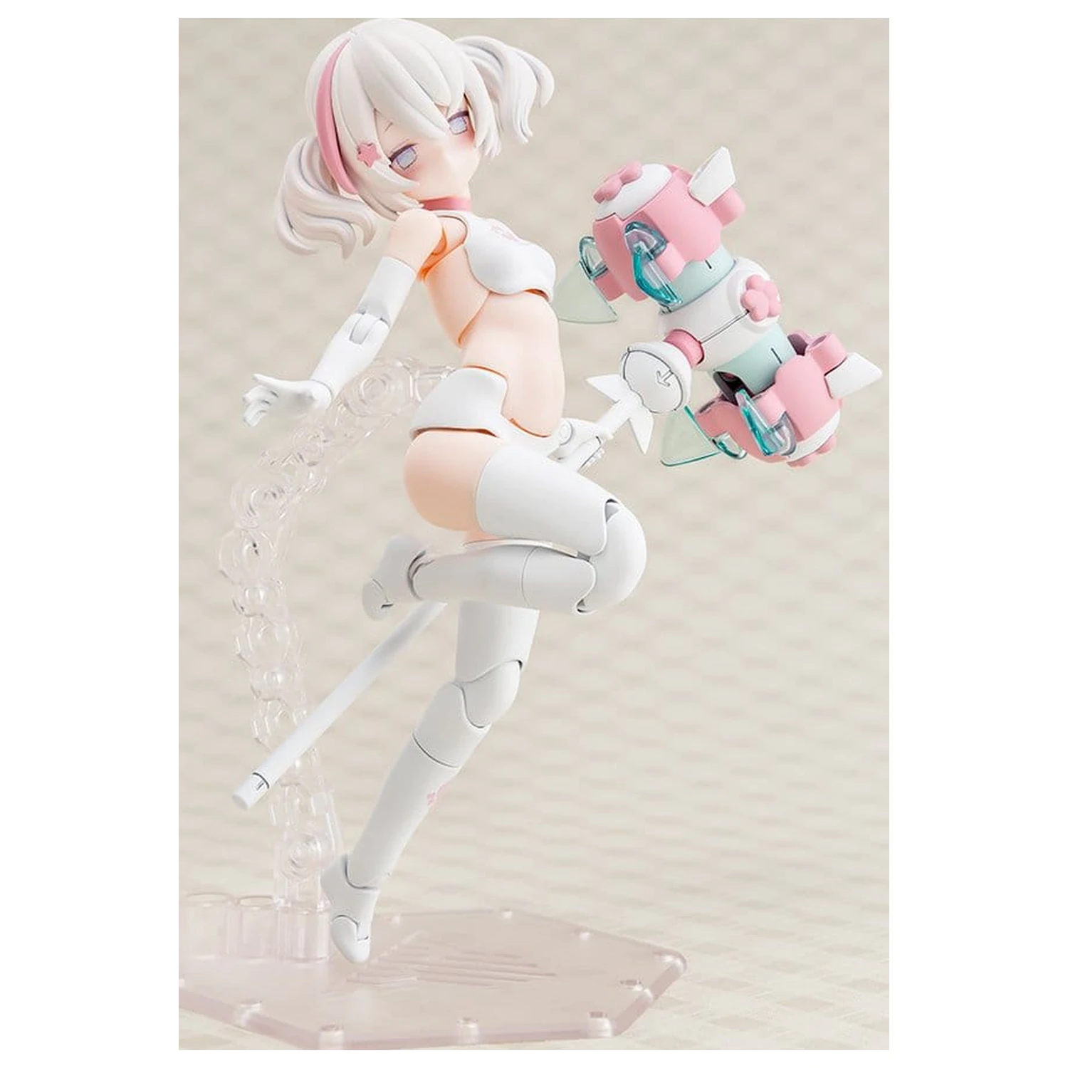 Megami Device Plastic Model Kit 1/1 Puni Mofu Shiro Mao 14 cm product photo