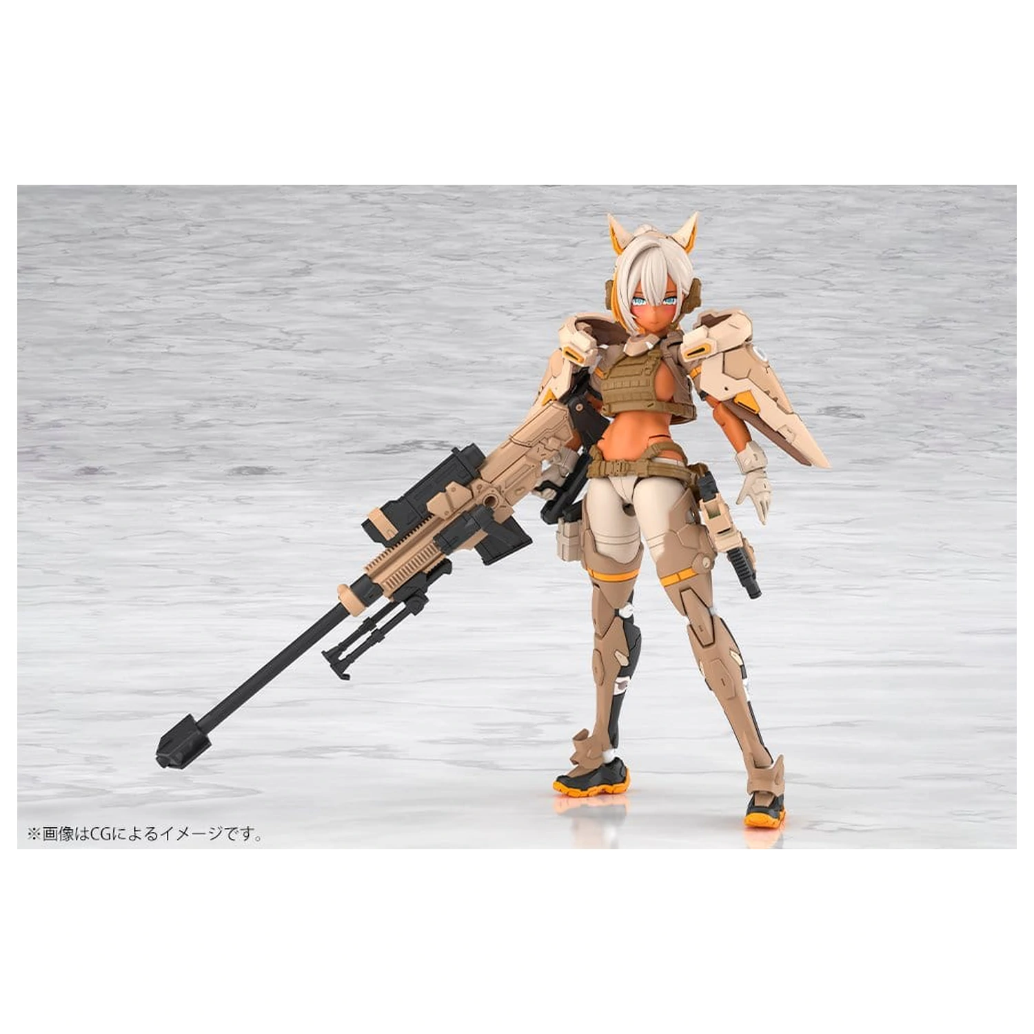 Megami Device Plastic Model 1/1 Yggdrasis Skoll Sharpshooter Tempest 16 cm product photo