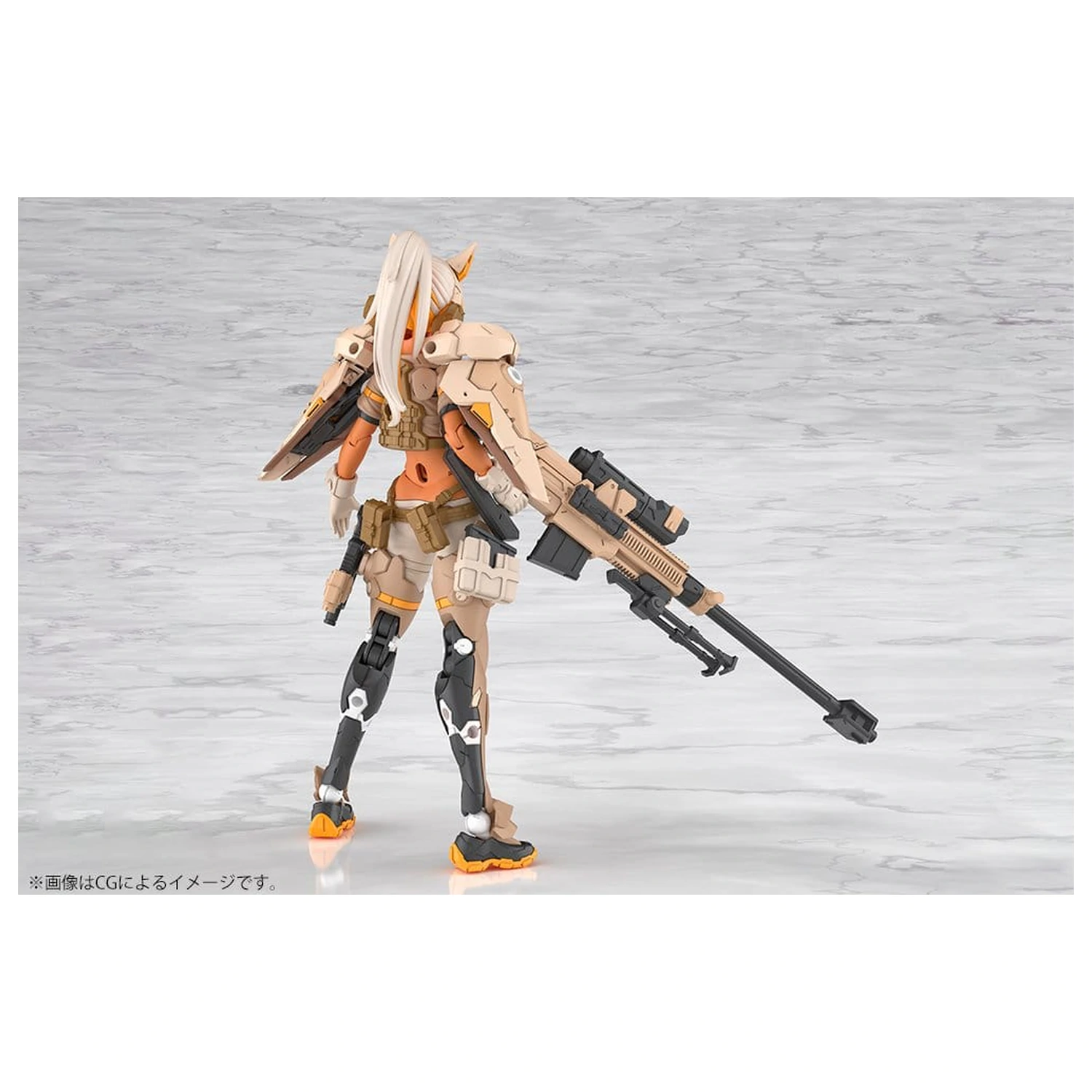 Megami Device Plastic Model 1/1 Yggdrasis Skoll Sharpshooter Tempest 16 cm product photo