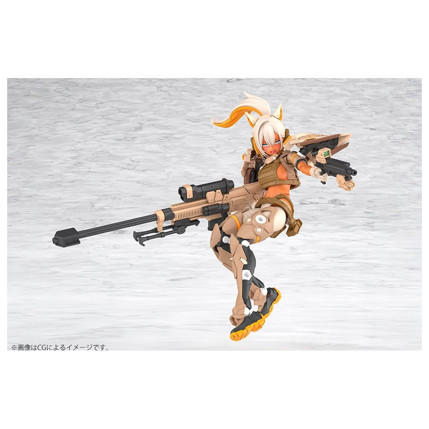 Megami Device Plastic Model 1/1 Yggdrasis Skoll Sharpshooter Tempest 16 cm product photo