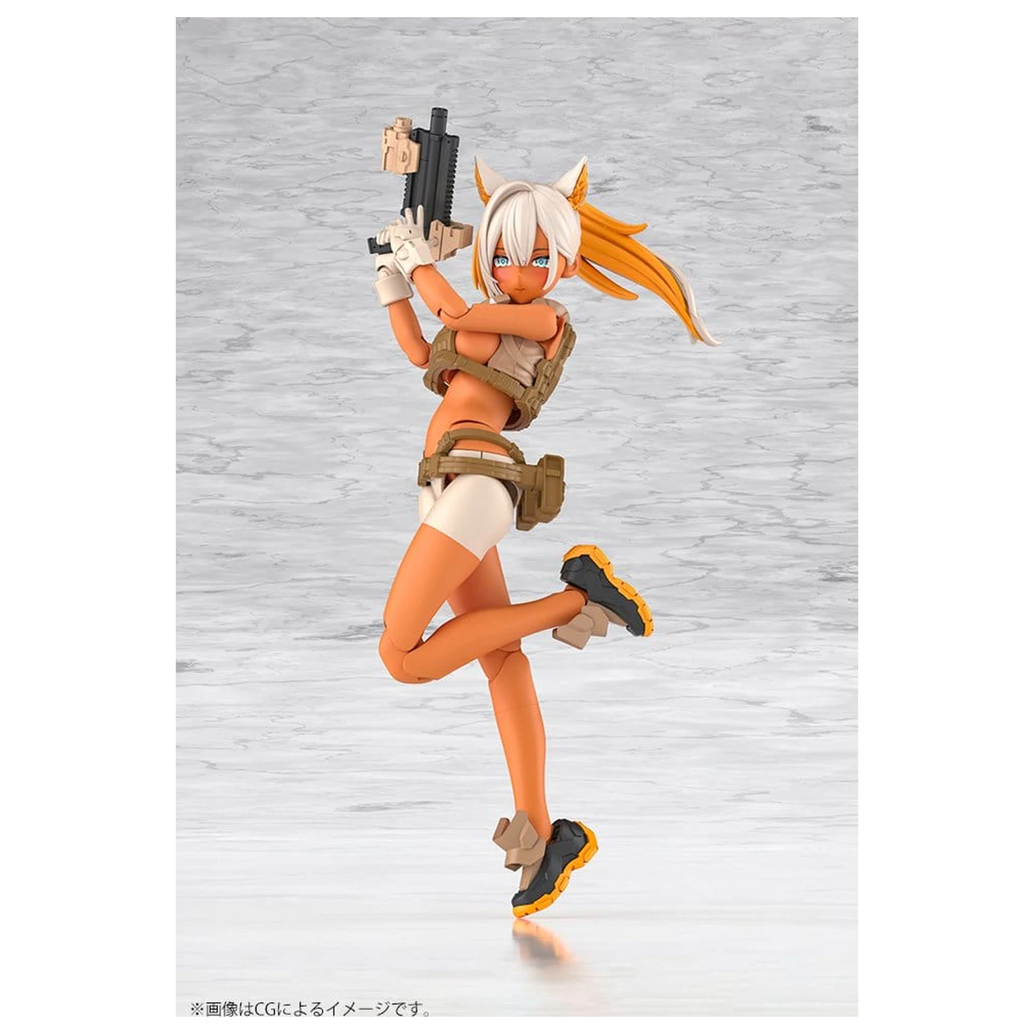 Megami Device Plastic Model 1/1 Yggdrasis Skoll Sharpshooter Tempest 16 cm product photo