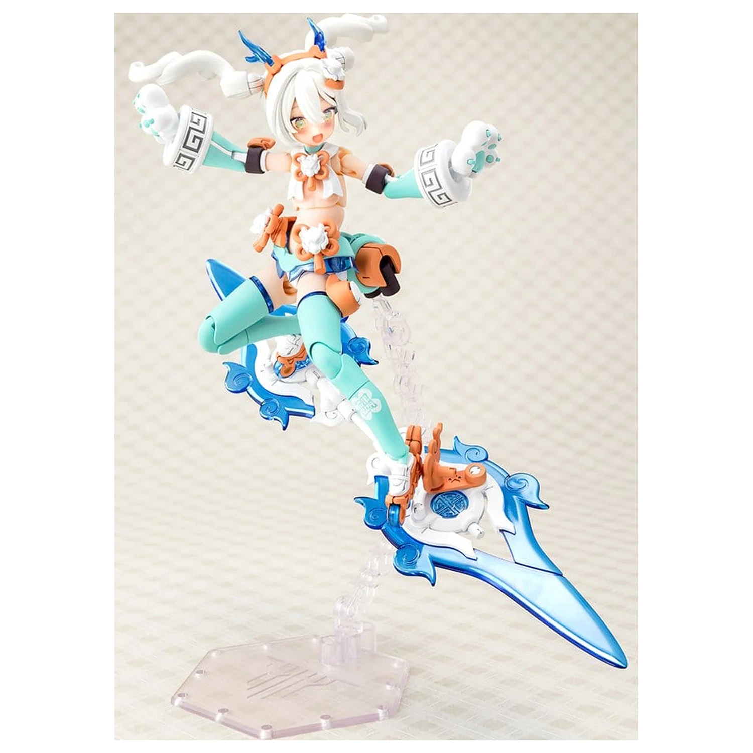 Megami Device Puni Mofu Plastic Model Kit 1/1 Lin 15 cm product photo