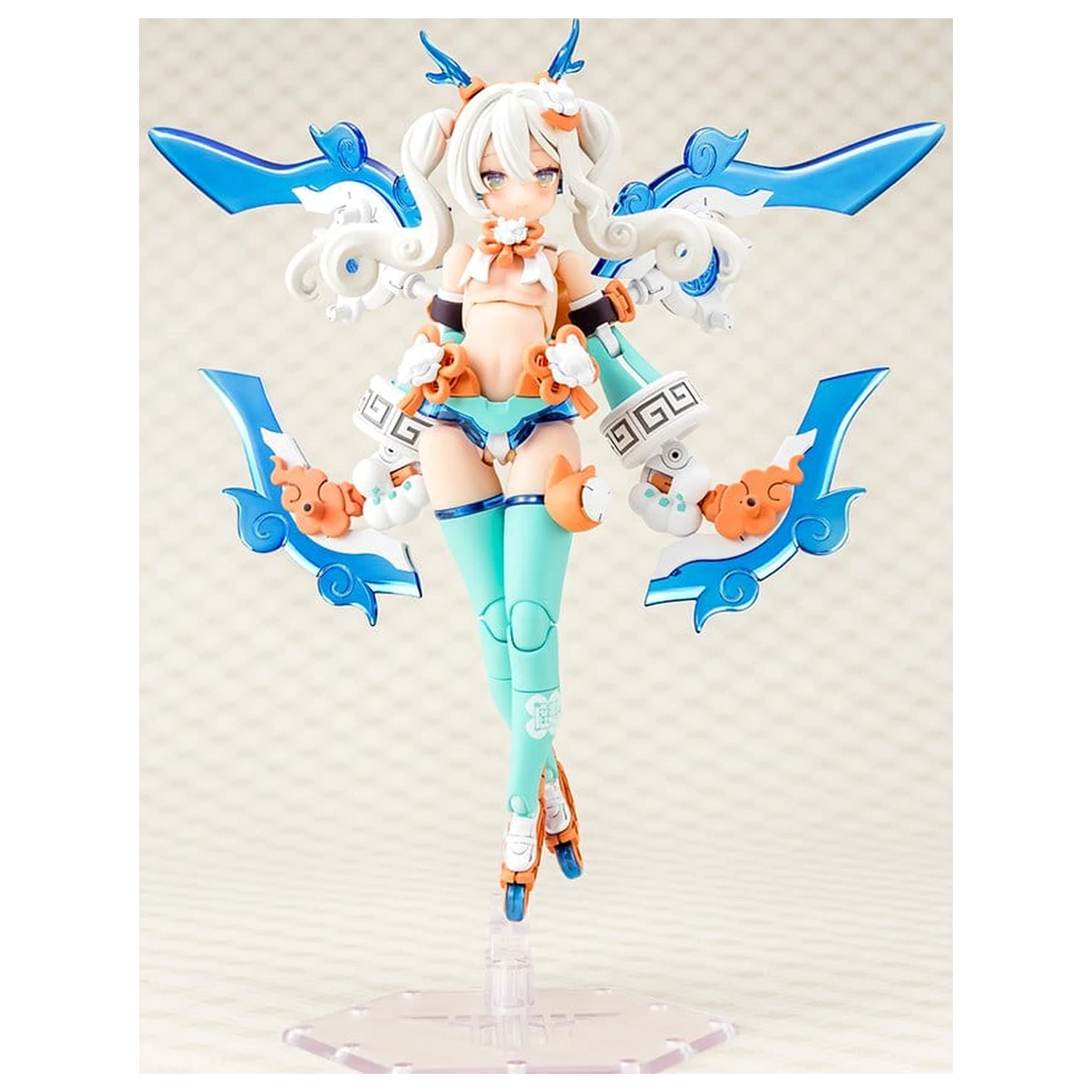 Megami Device Puni Mofu Plastic Model Kit 1/1 Lin 15 cm product photo