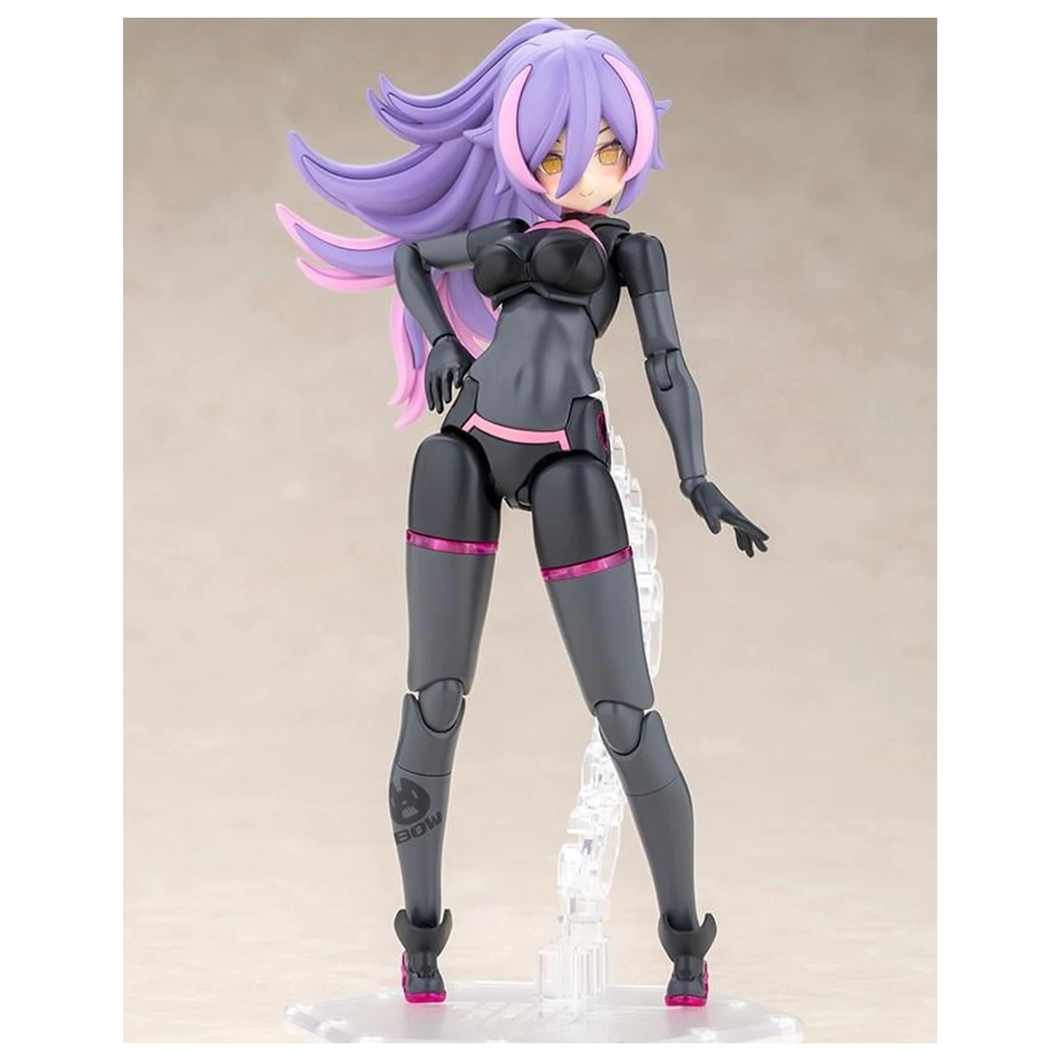 Megami Device Puni Mofu Racing Lang with Honda Model Kit 14cm product photo