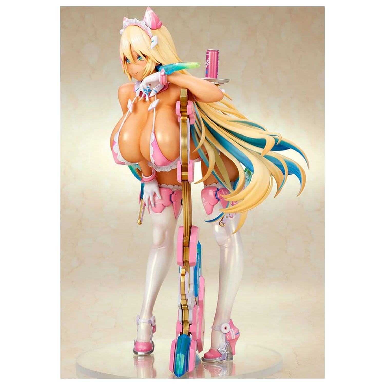 Meido-Busou PVC Figure 1/7 Ax Experimental Equipment - Ama gal camouflage Ver. 24 cm product photo