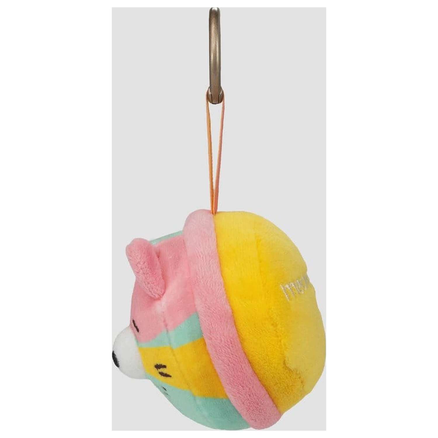 Meowcaron Plush Bag Charm Scared 7 cm product photo