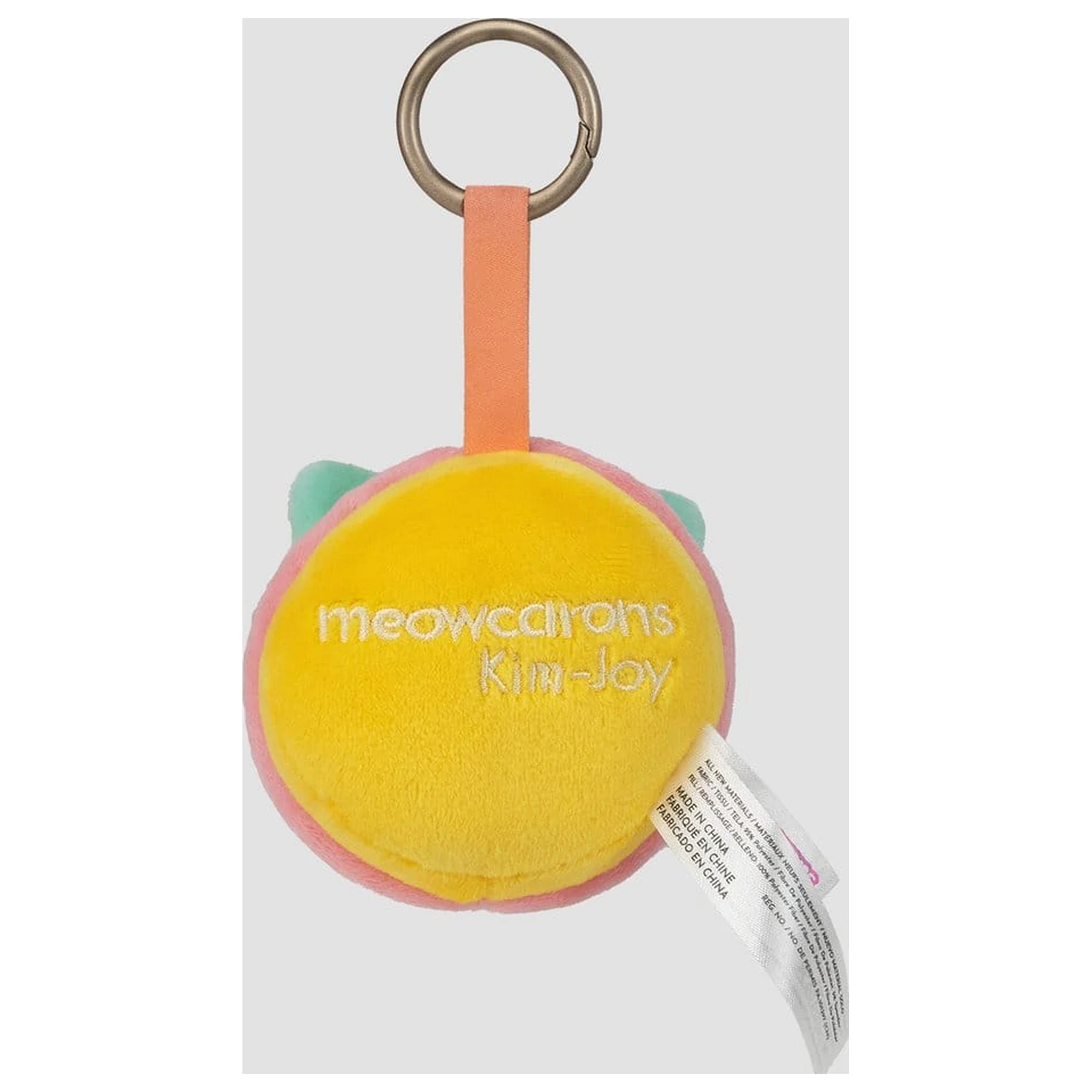 Meowcaron Plush Bag Charm Spiral 7 cm product photo