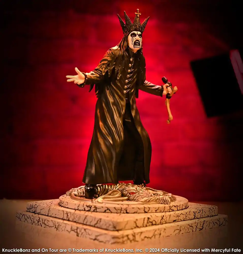 Mercyful Fate Rock Iconz Statue King Diamond III (Black Version) 22 cm termékfotó