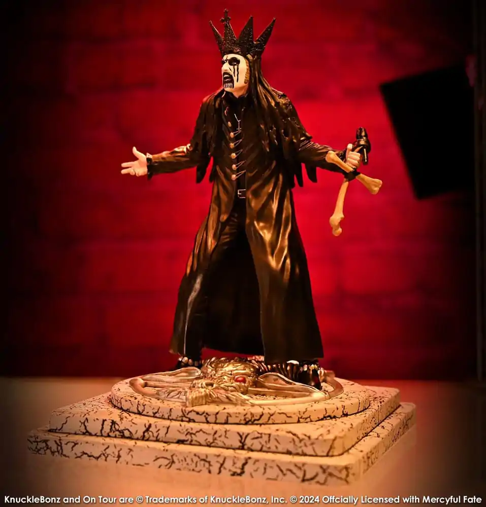 Mercyful Fate Rock Iconz Statue King Diamond III (Black Version) 22 cm termékfotó