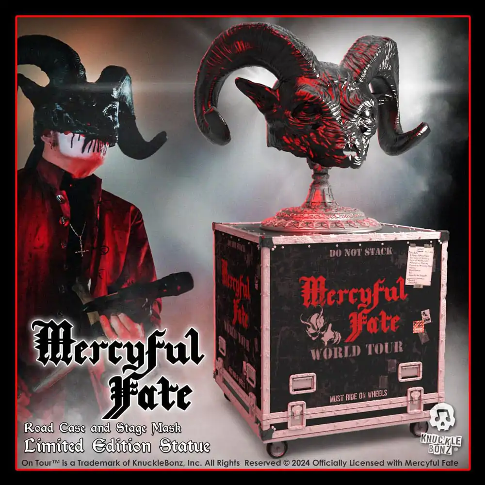 Mercyful Fate Rock Ikonz On Tour Road Case Statue & Stage Mask Set World Tour product photo