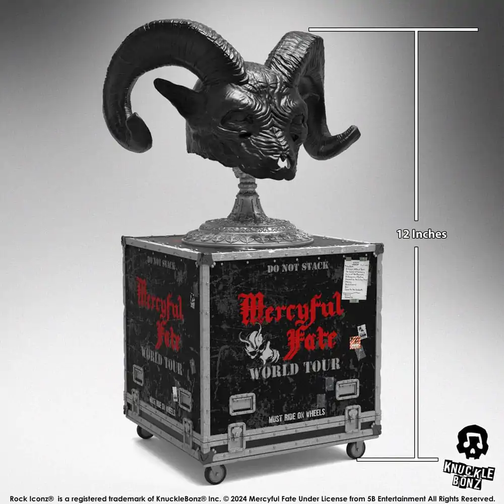 Mercyful Fate Rock Ikonz On Tour Road Case Statue & Stage Mask Set World Tour product photo