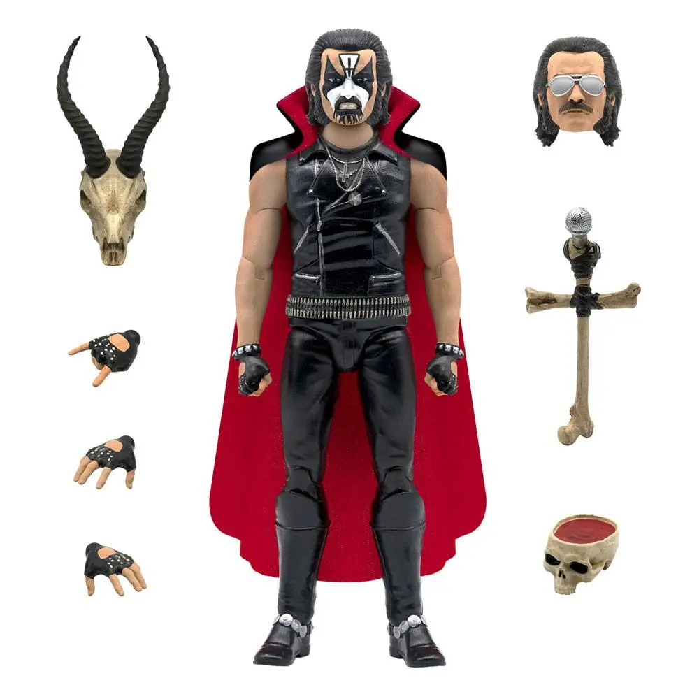 Mercyful Fate Ultimates Action Figure King Diamond (Classic Mercyful Fate Era) 18 cm product photo