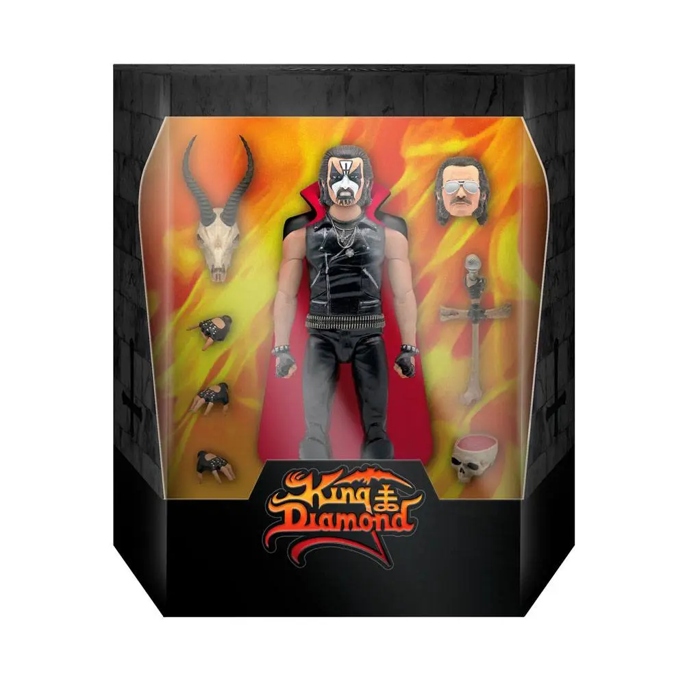 Mercyful Fate Ultimates Action Figure King Diamond (Classic Mercyful Fate Era) 18 cm product photo