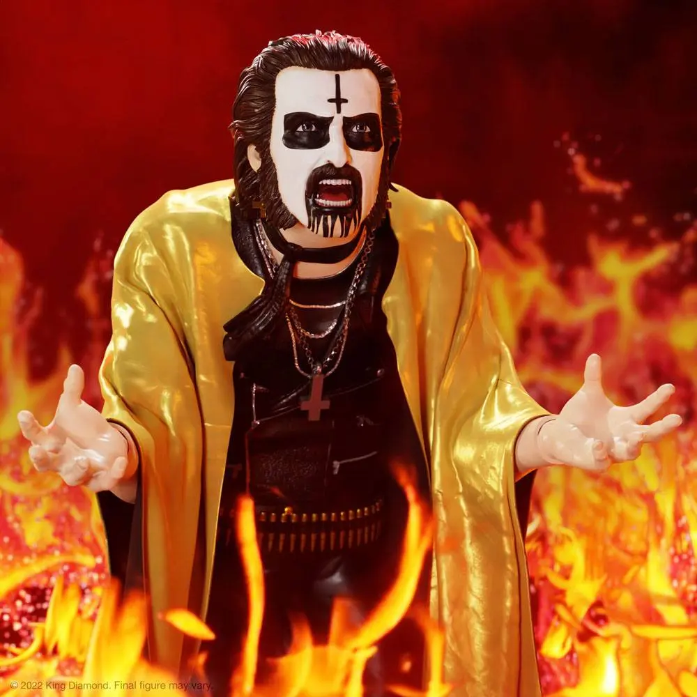Mercyful Fate Ultimates Action Figure King Diamond (First Appearance) 18 cm product photo