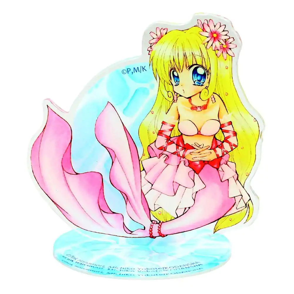 Mermaid Melody: Pichi Pichi Pitch Acrylic Figure Luchia Nanami with Flowers 21 cm termékfotó