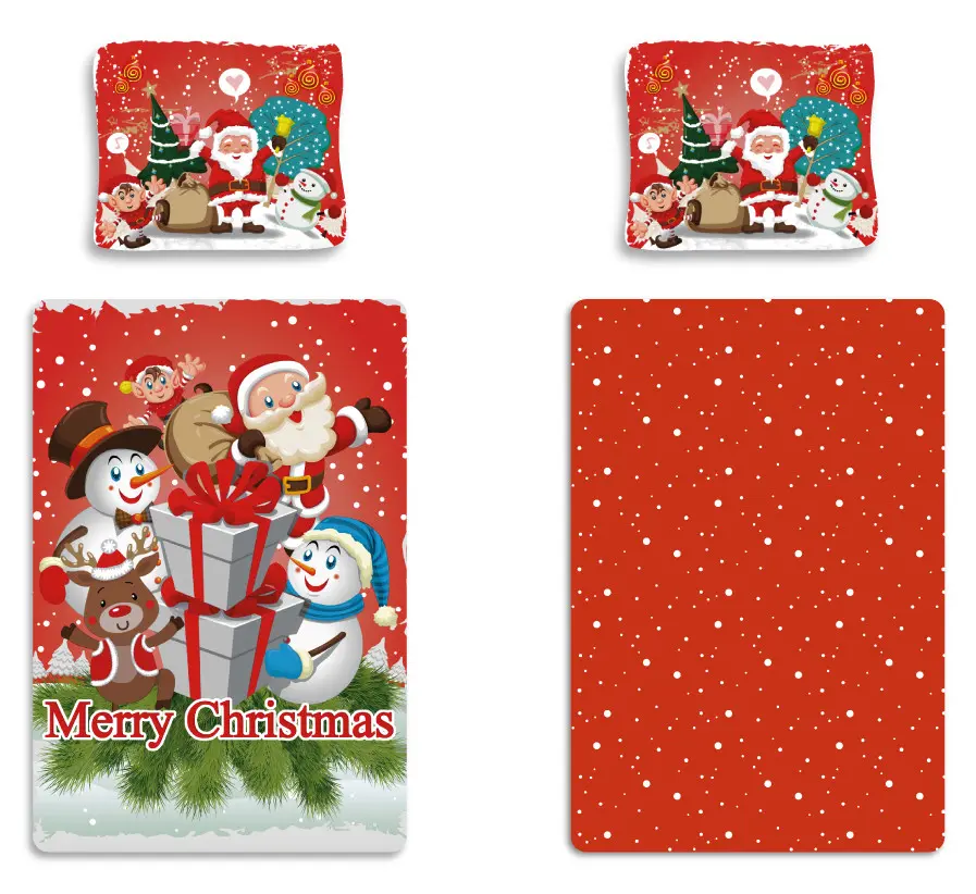 Merry Christmas, Christmas Duvet Cover Set 140x200cm, 70x90 cm product photo