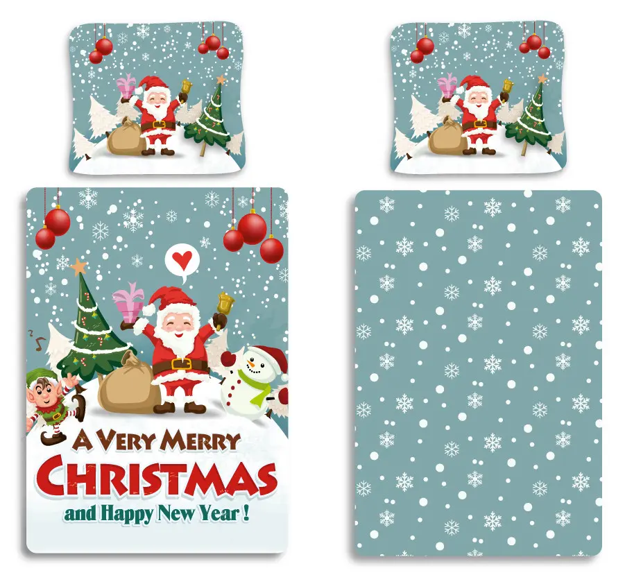 Merry Christmas, Christmas Duvet Cover Set 140x200cm, 70x90 cm product photo