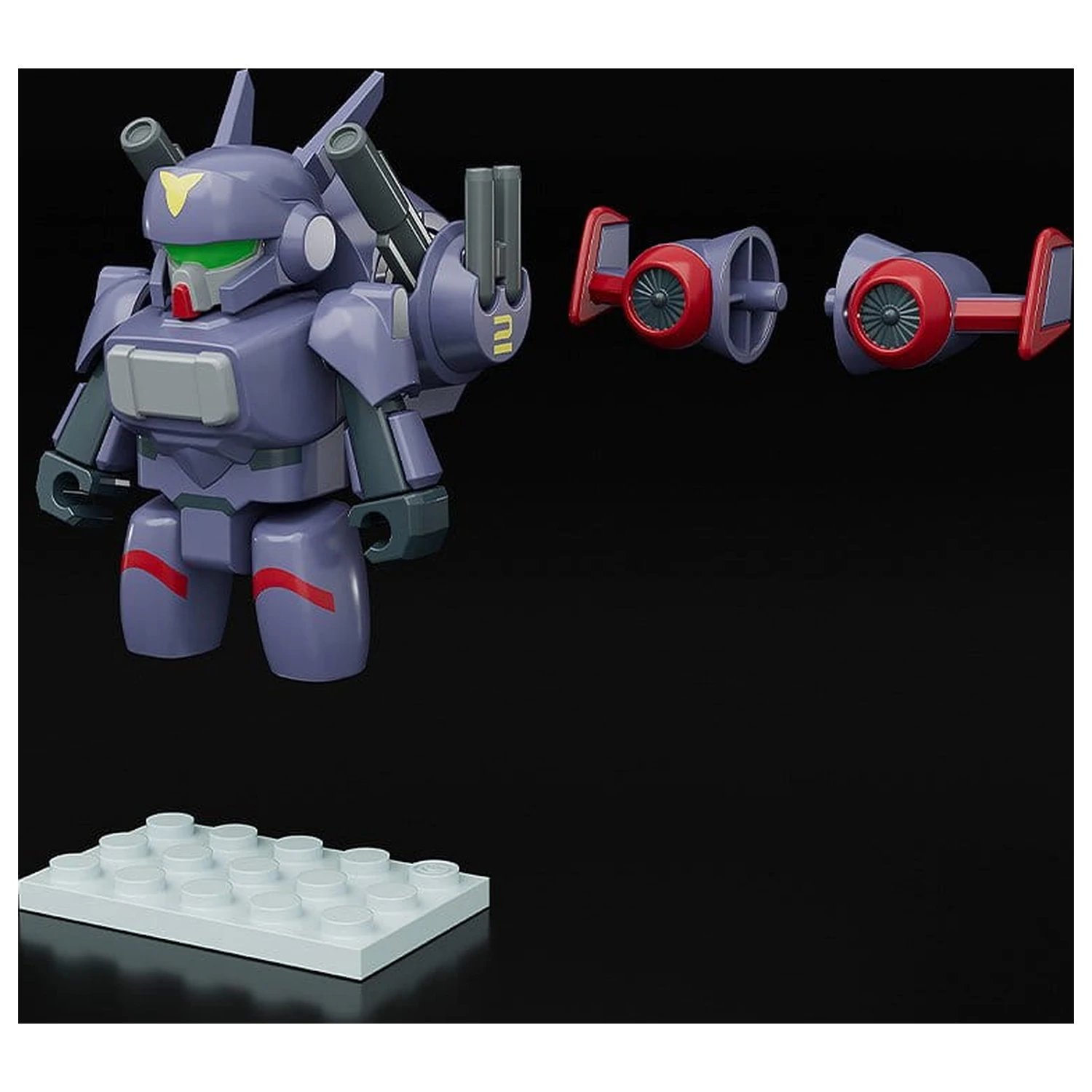 Metal Armor Dragonar Brickroid Action Figure Dragonar-2 5 cm product photo