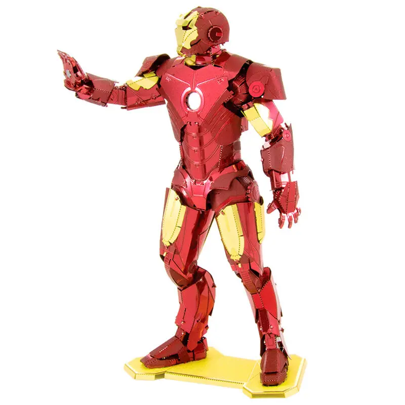 Metal Earth Marvel Iron Man Mark IV metal model kit product photo
