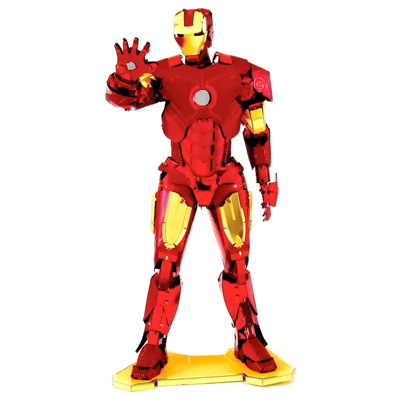 Metal Earth Marvel Iron Man Mark IV metal model kit product photo
