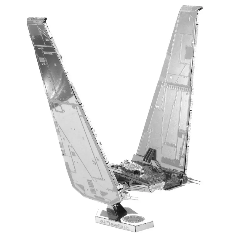 Metal Earth Star Wars Kylo Ren Command Shuttle metal model kit product photo